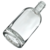 Liqueur bottle Elegance made of glass 700ml