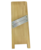 Wooden mandoline  (35 x 13 x 2) - 2 stainless steel blades.