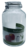Square 4 liter glass jar with clip closure