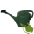 Watering can with spray head 10 Liter Green
